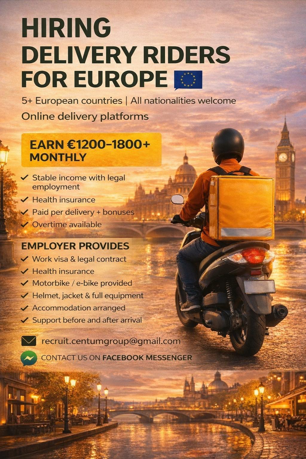 Centum Delivery Facebook ad