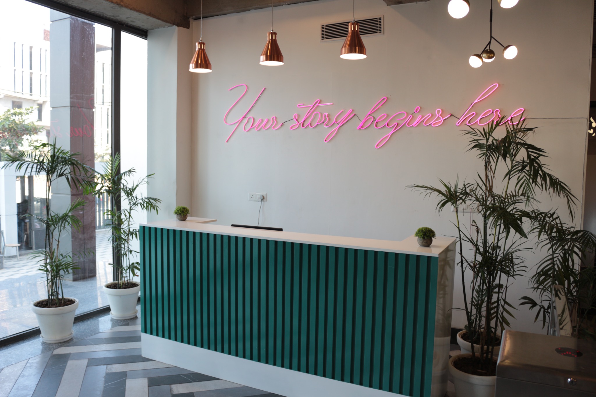 Next57 Coworking Facebook ad: Redefine your work experience with flexible office…