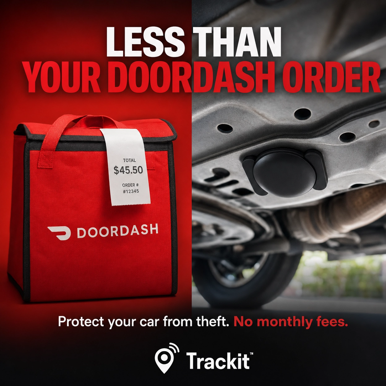 Track It Facebook ad