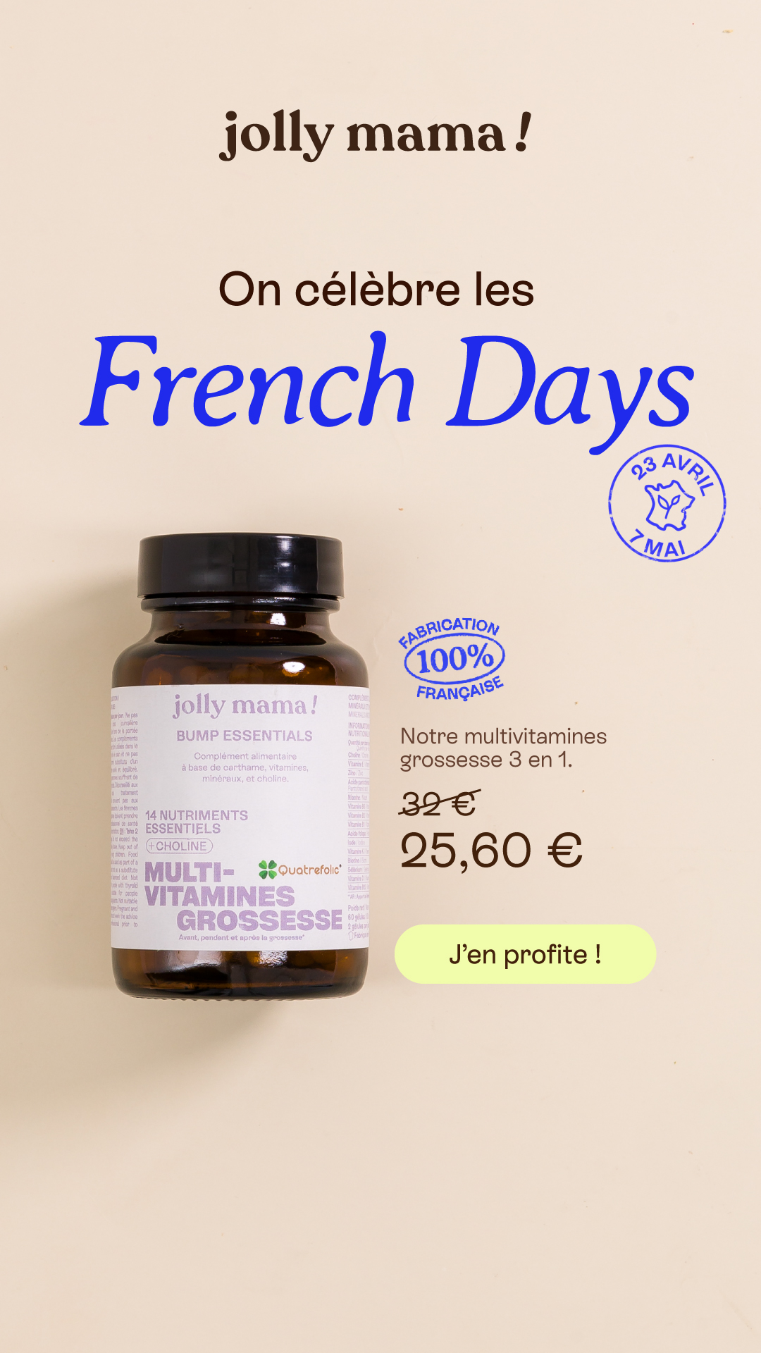 Jolly Mama Facebook ad