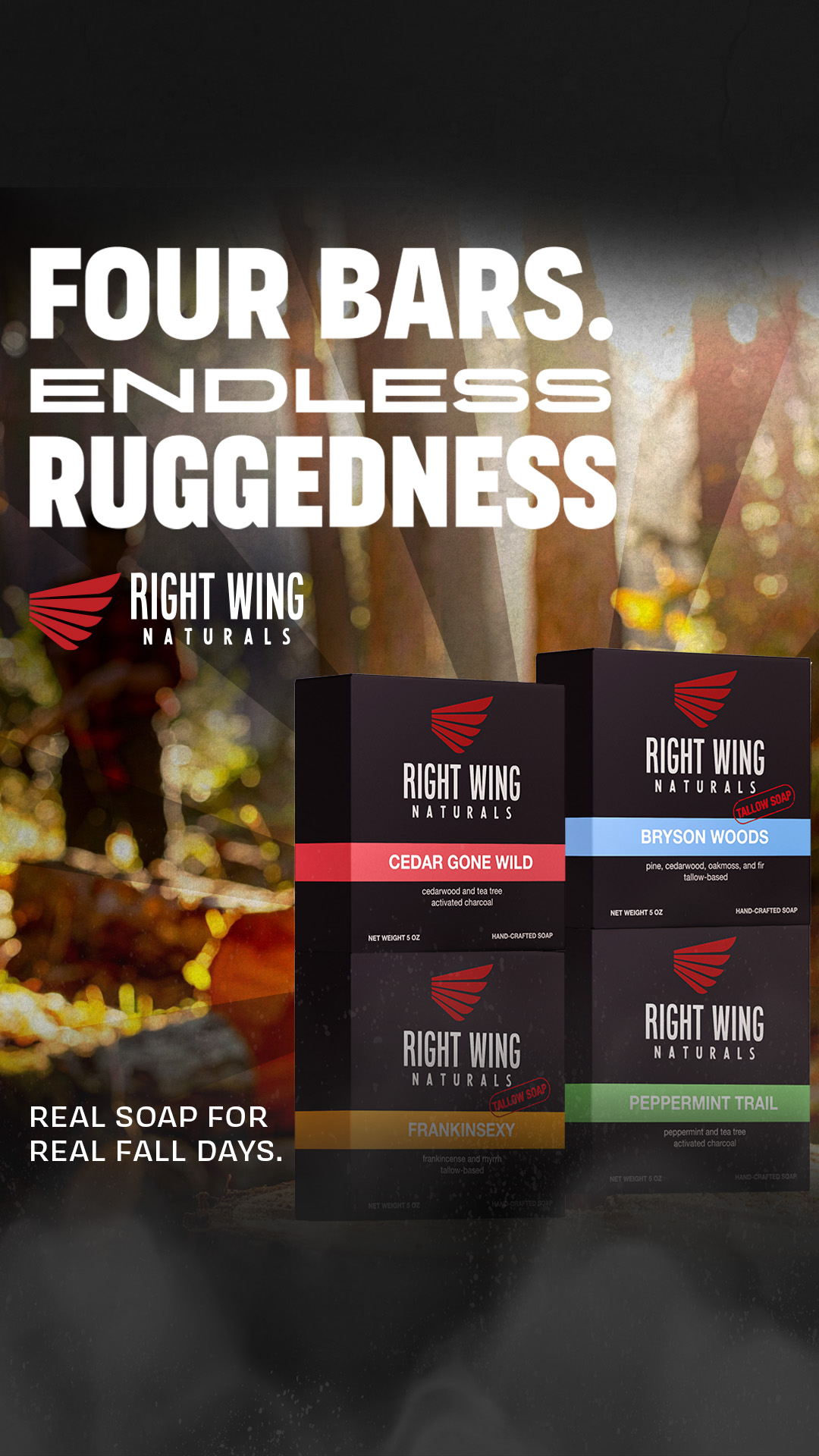 RIGHT WING Naturals Facebook ad