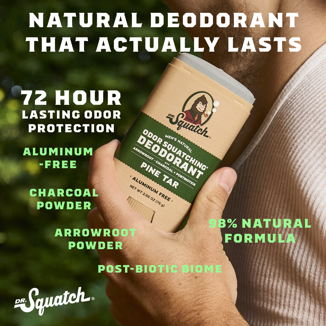 Dr. Squatch Facebook ad