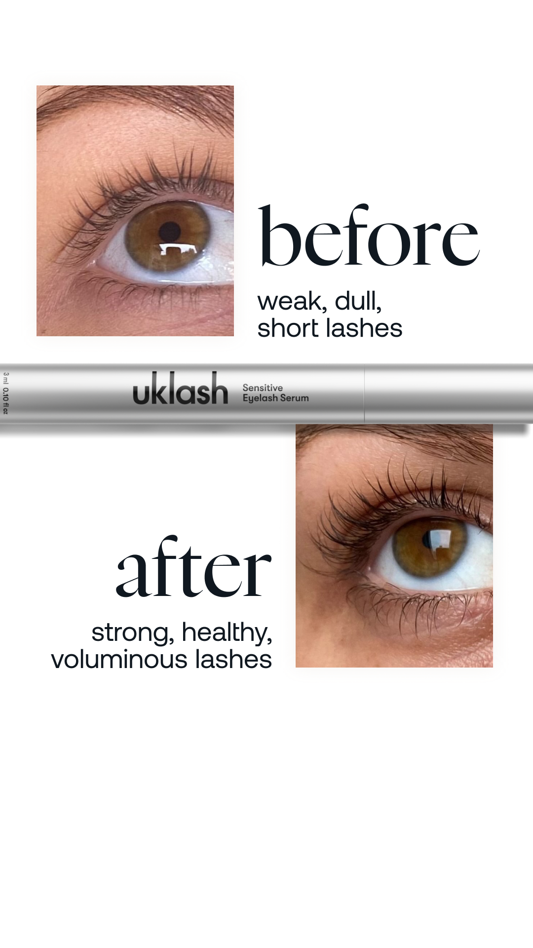 Uklash Facebook ad
