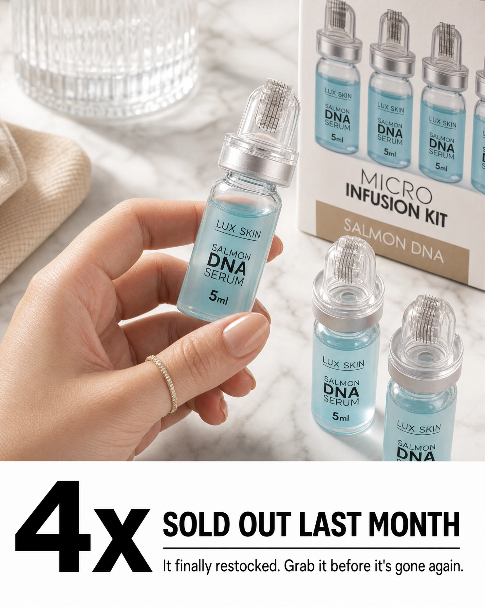 LUX SKIN Facebook ad