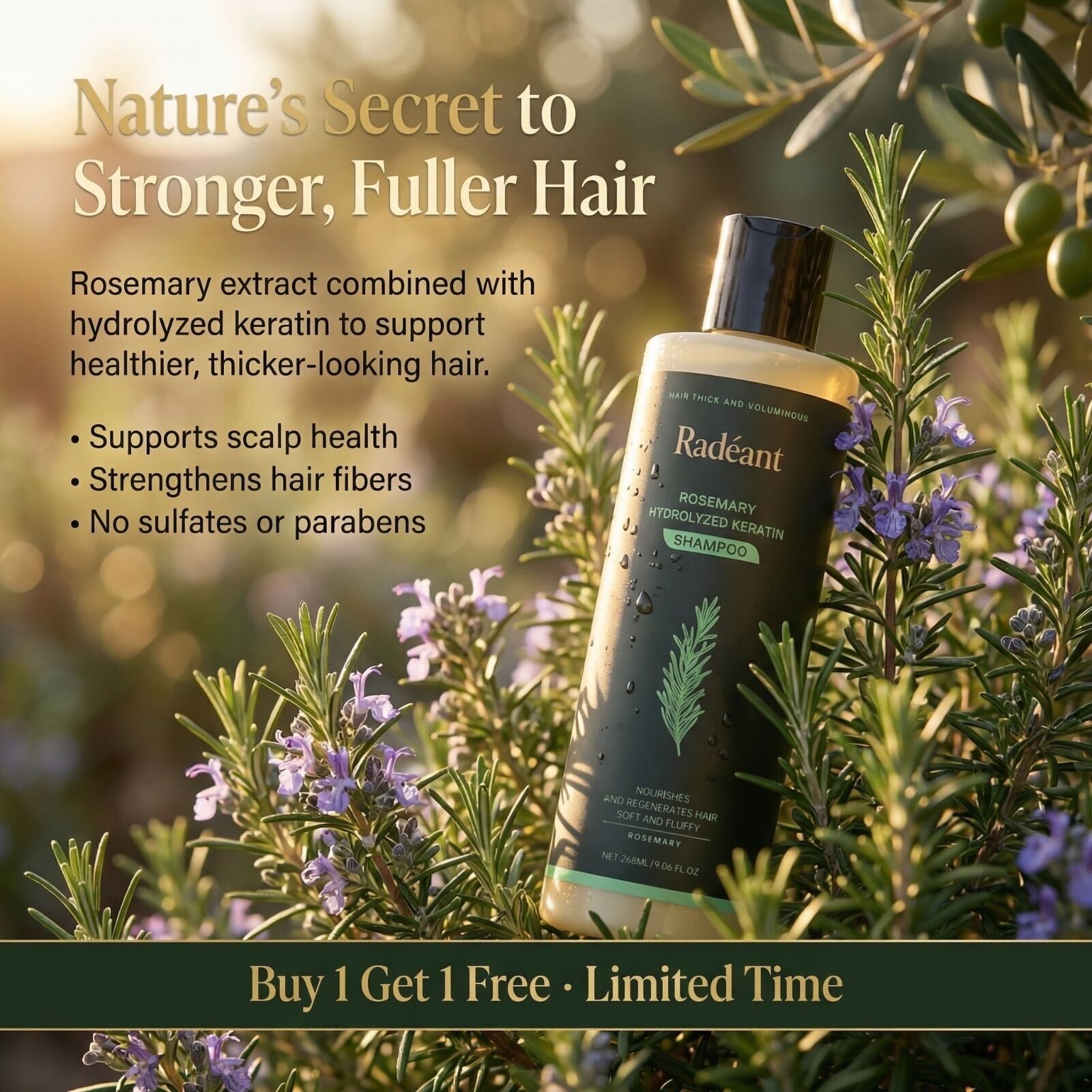 Radiant Root Facebook ad
