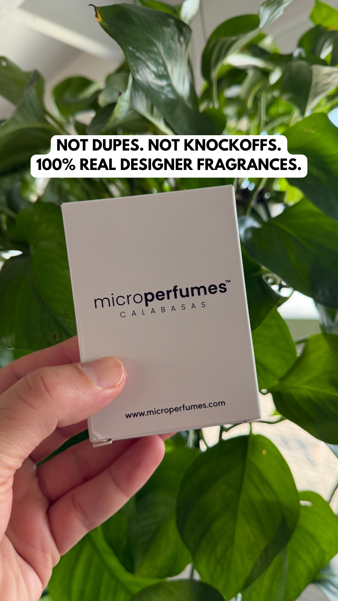 MicroPerfumes Facebook ad