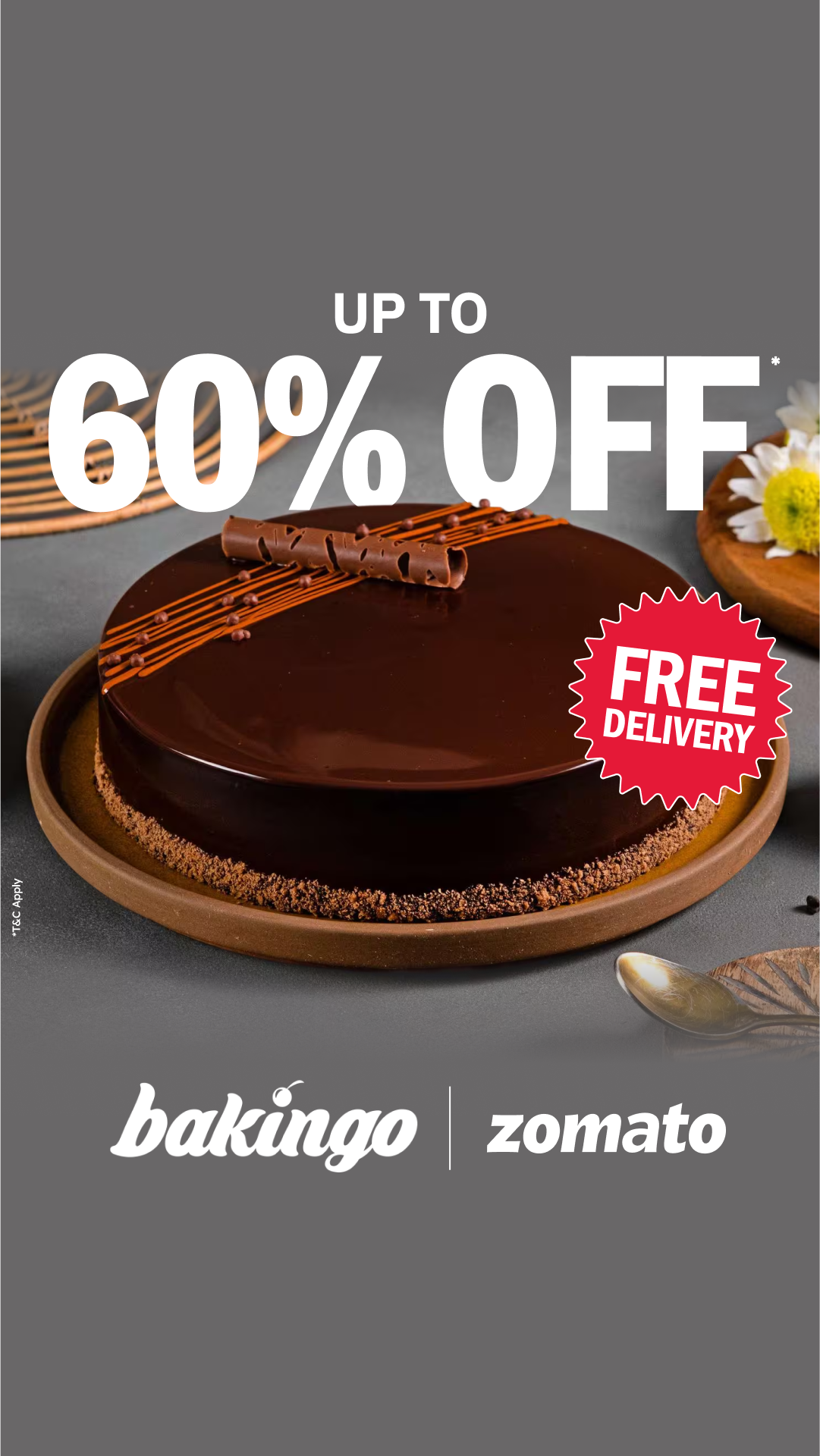 Bakingo Facebook ad from Oct 18, 2025