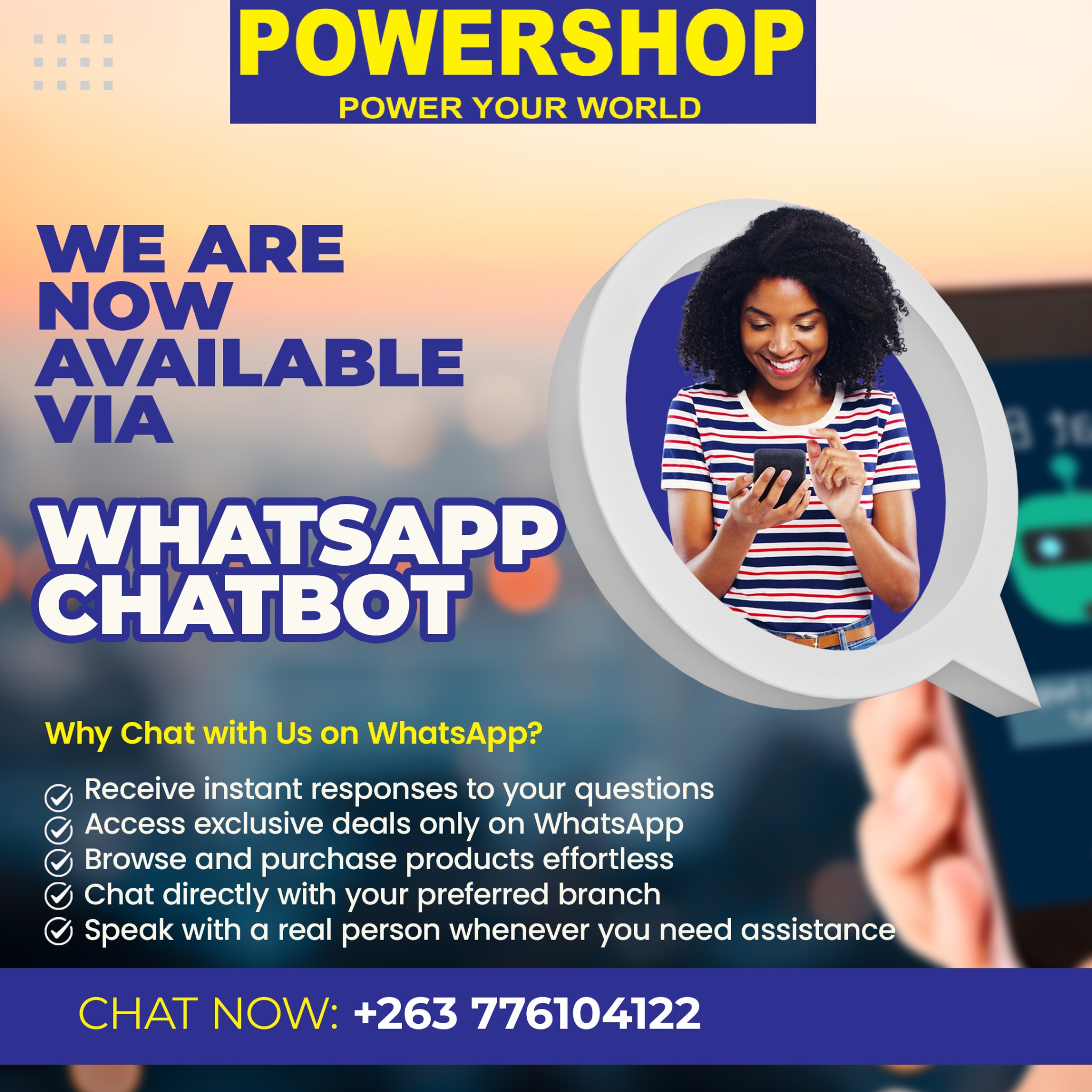Powershop Facebook ad