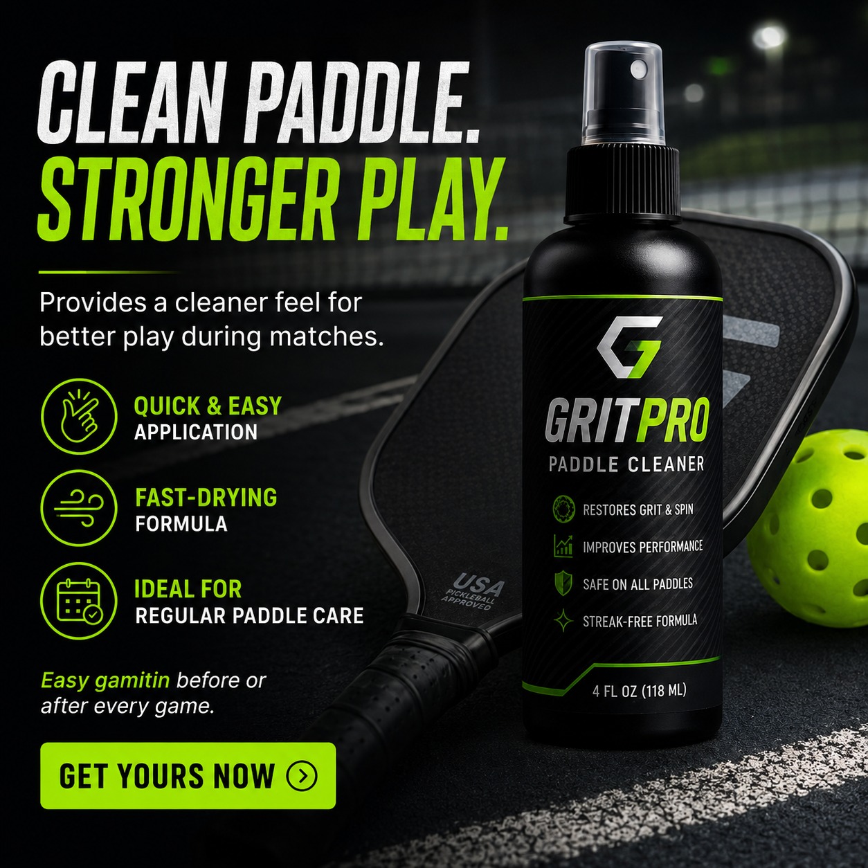 GritPro Facebook ad