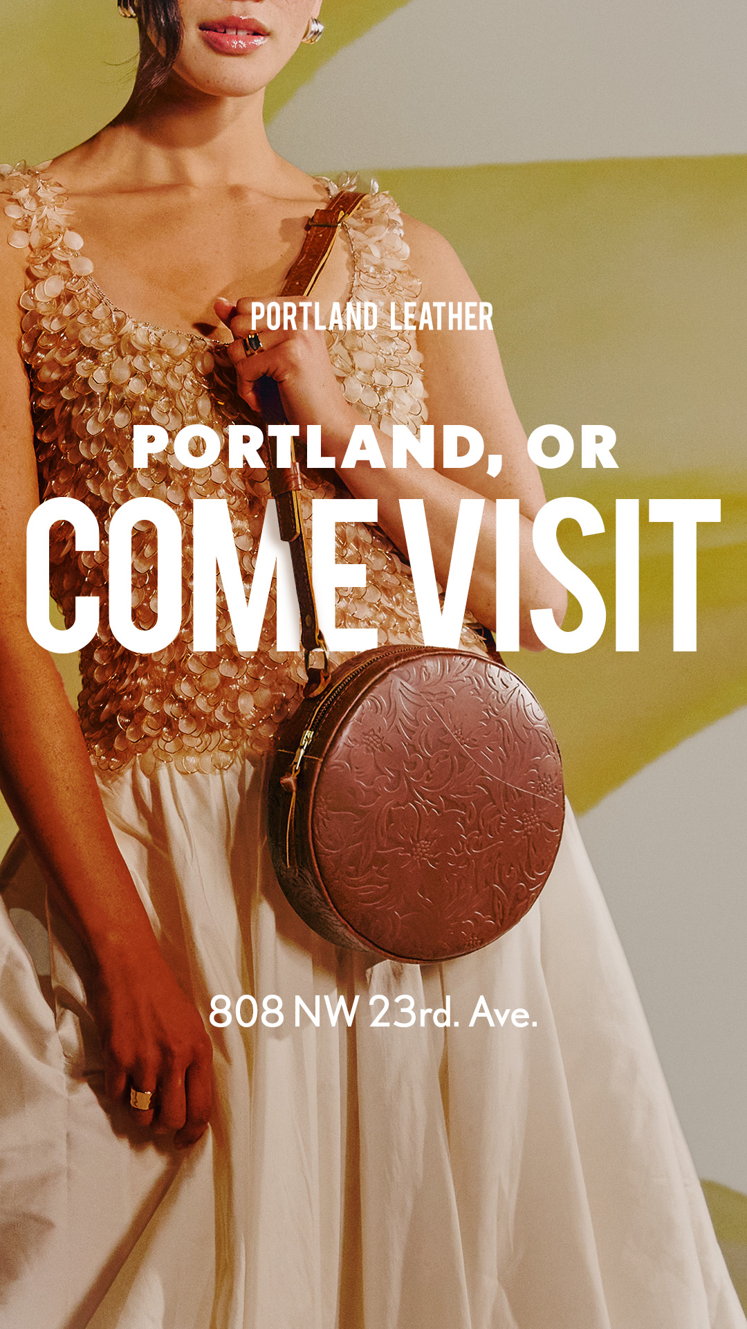 Portland Leather Goods Facebook ad