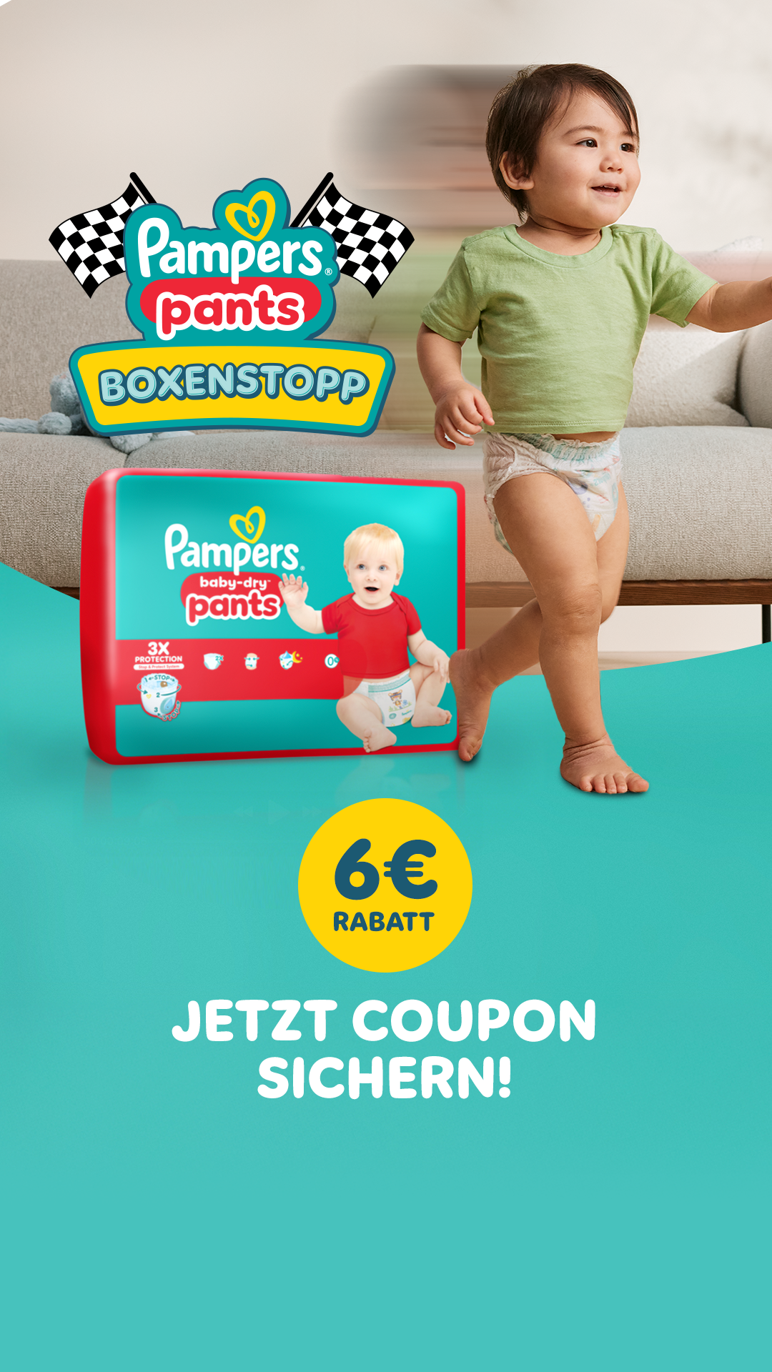Pampers Facebook ad