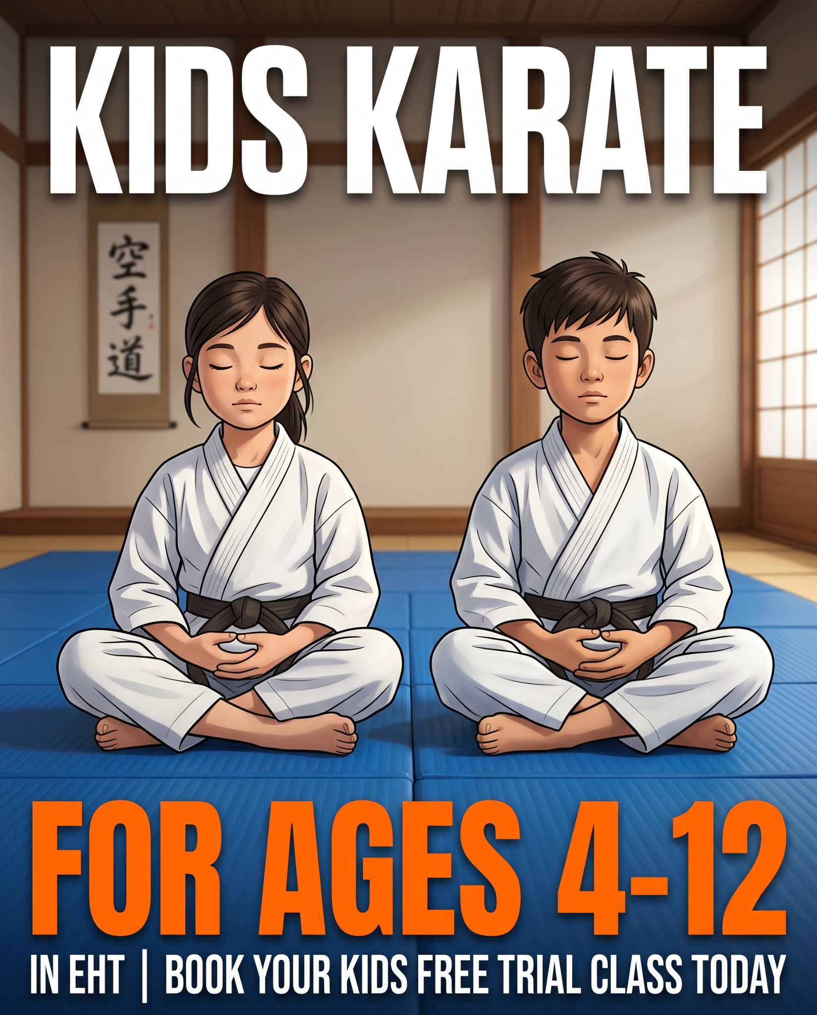 Modesto's Karate Academies -Egg Harbor Township, NJ Facebook ad: Free Kids Karate Class in Egg Harbor Township