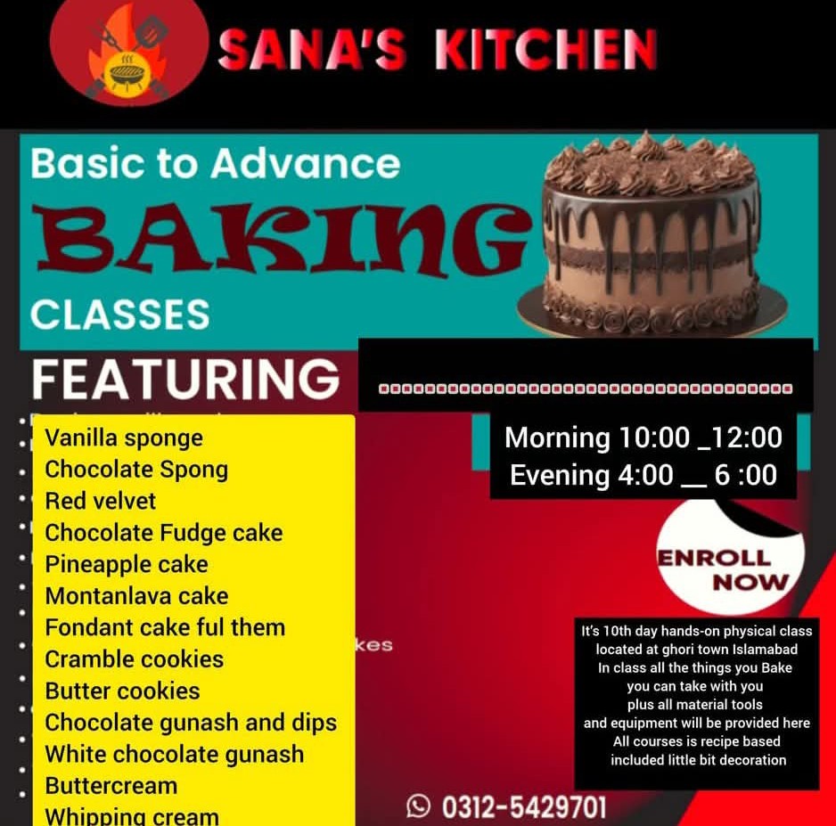 Sana's Kitchen Facebook ad