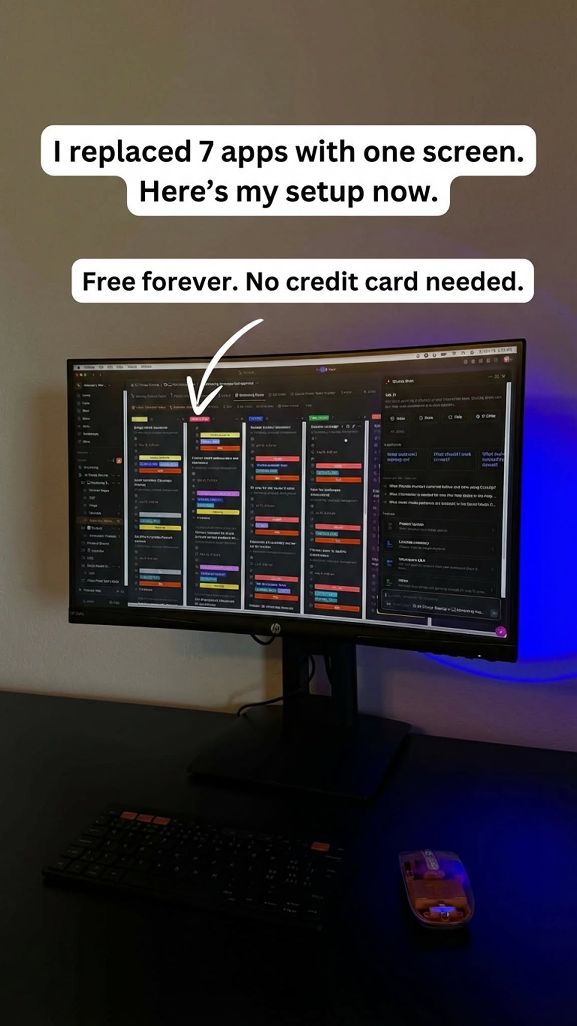 ClickUp Facebook ad
