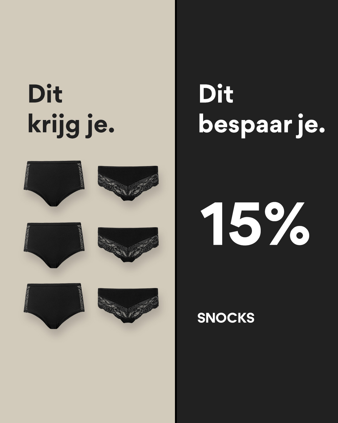 Snocks Facebook ad