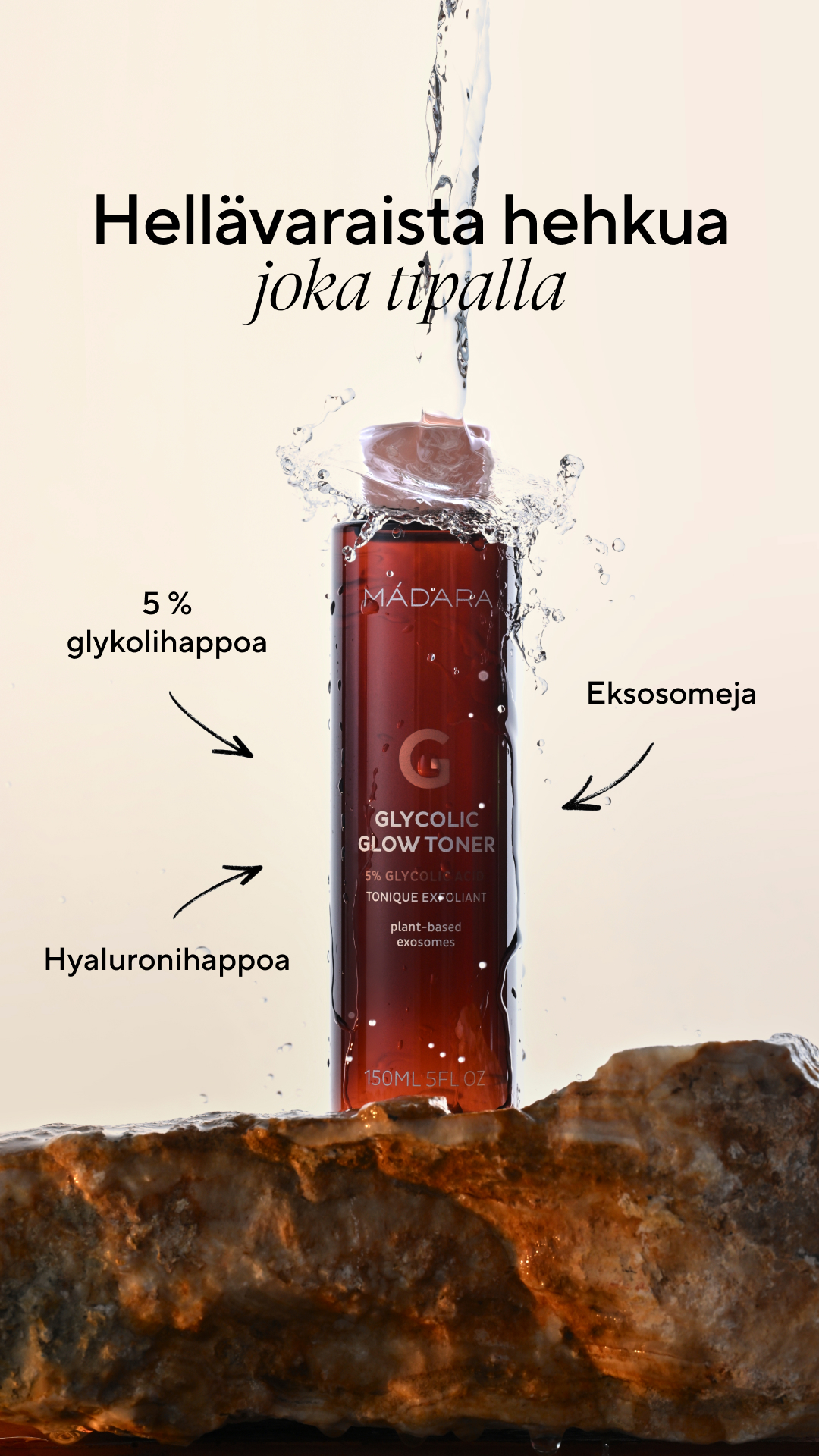 Mádara Organic Skincare Facebook ad