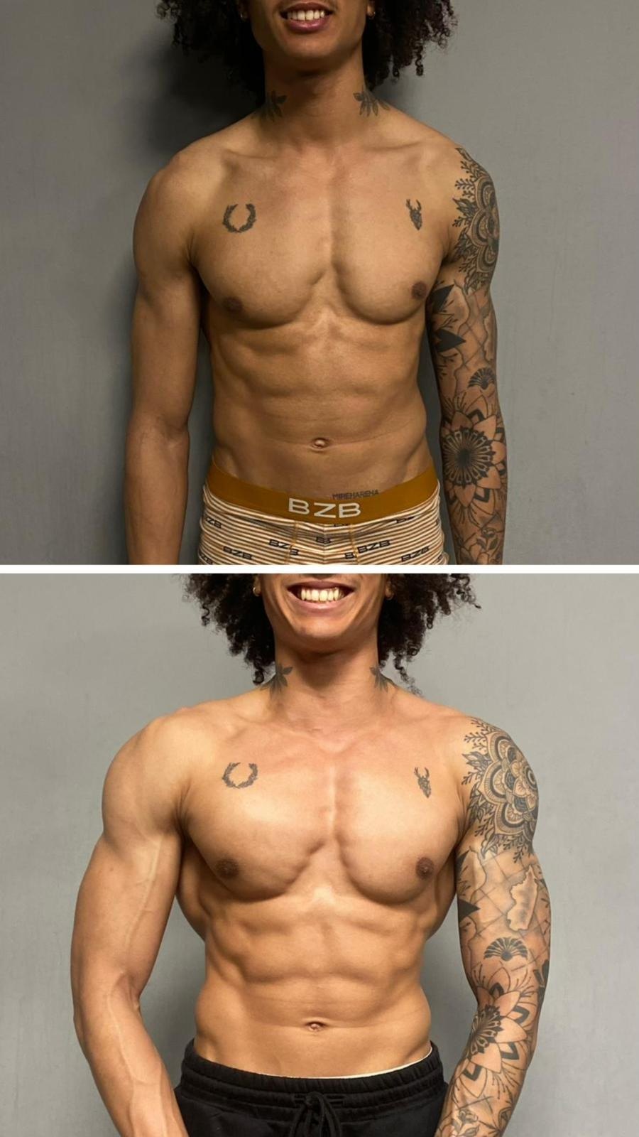 Tardjo Personal Trainer Facebook ad: «Je pensais avoir atteint mon maximum.