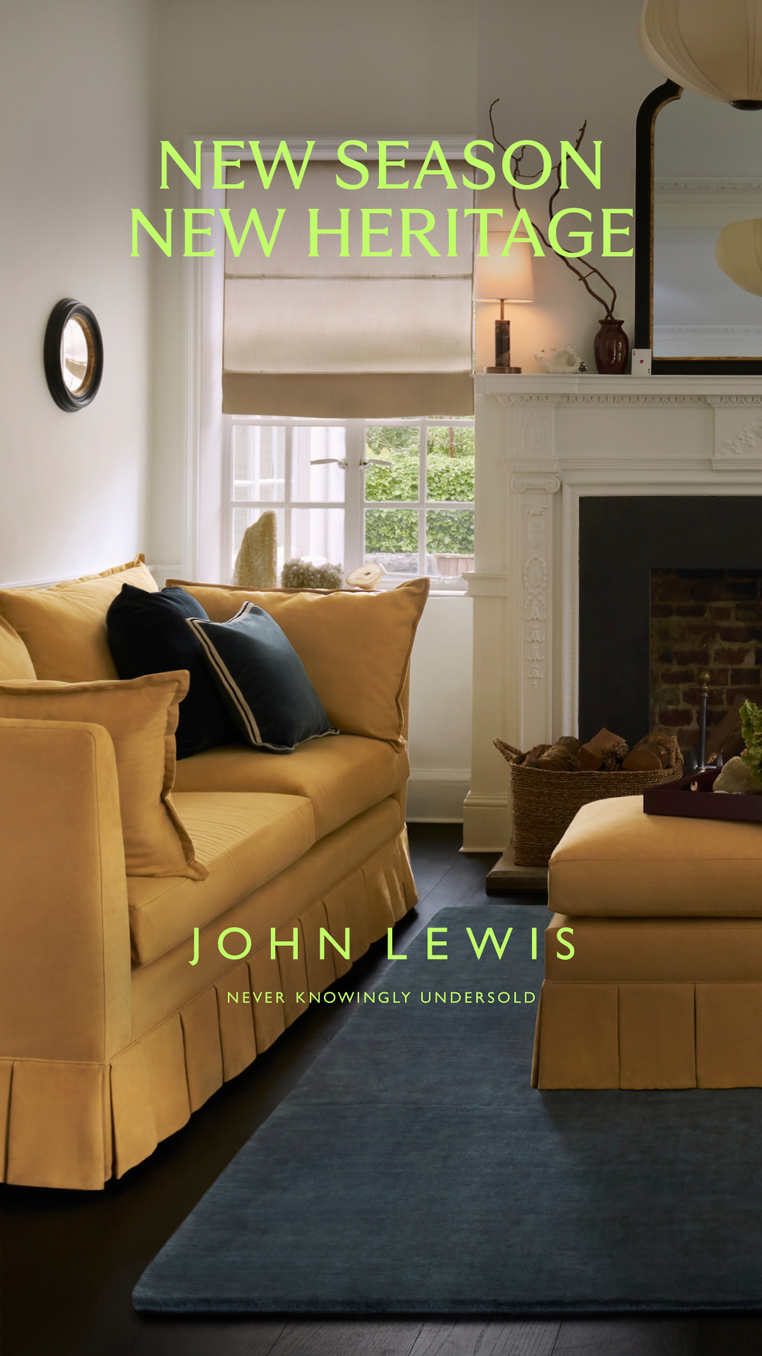 John Lewis & Partners Facebook ad: New season, new Heritage