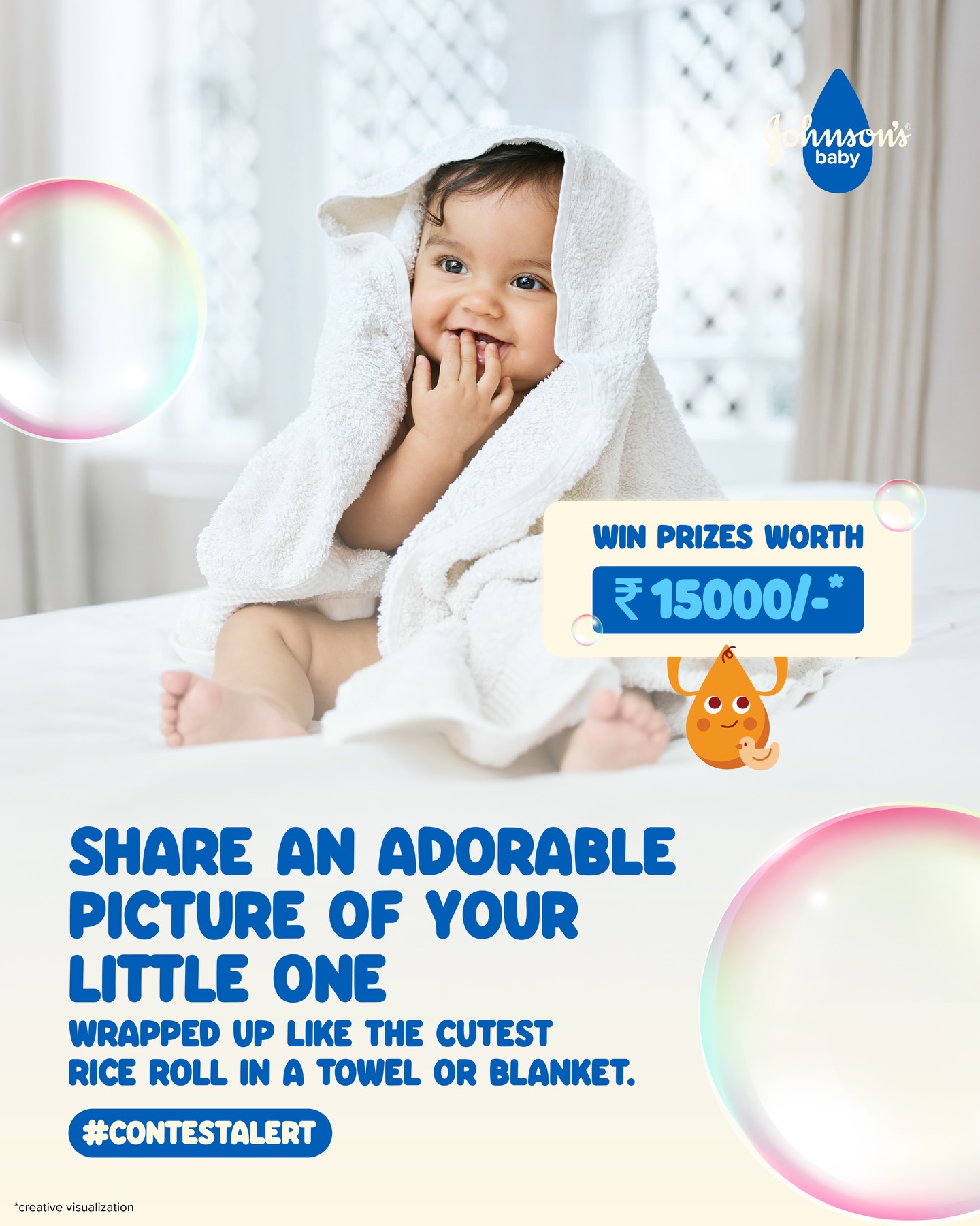 JOHNSON'S baby Facebook ad