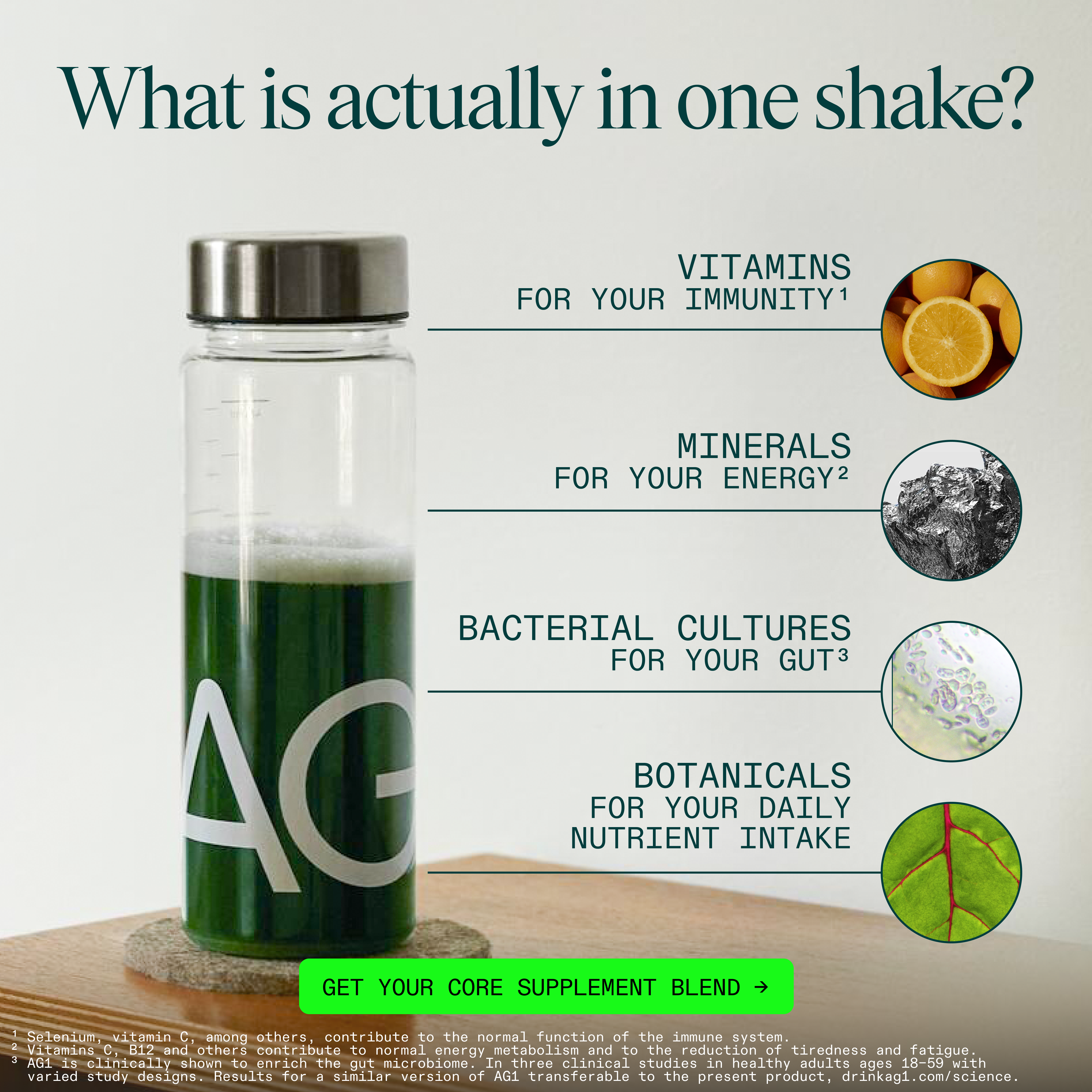 AG1 by Athletic Greens Facebook ad