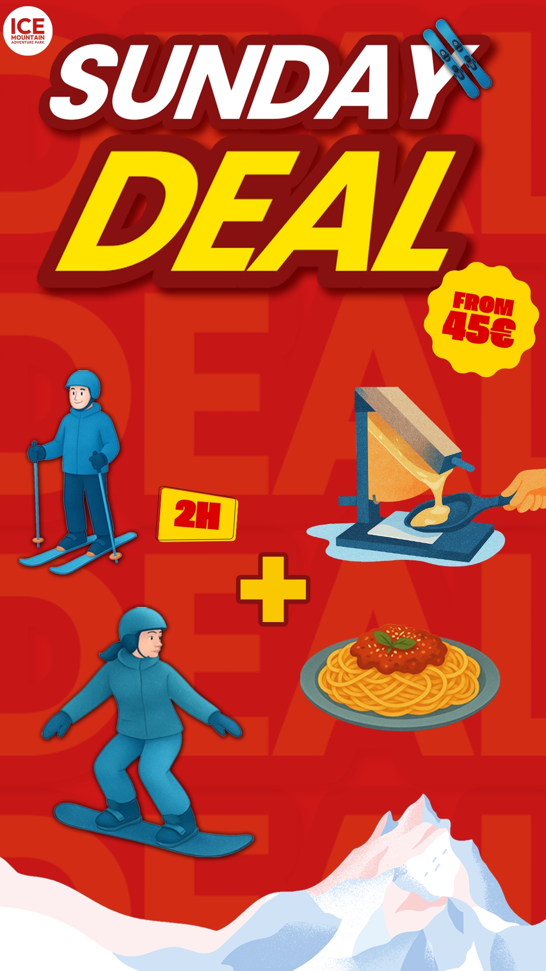 Ice Mountain Adventure Park Facebook ad