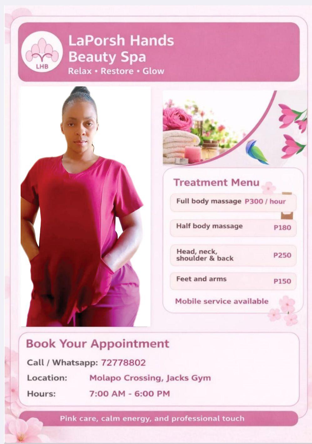LaPorsh Beauty Spa Facebook ad: Connect with LaPorsh Beauty Spa