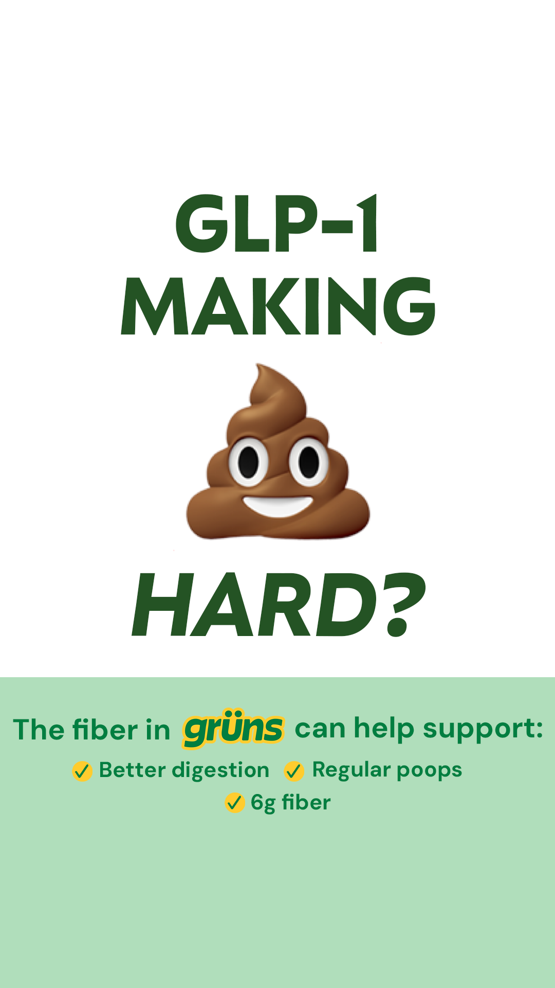 Grüns Facebook ad