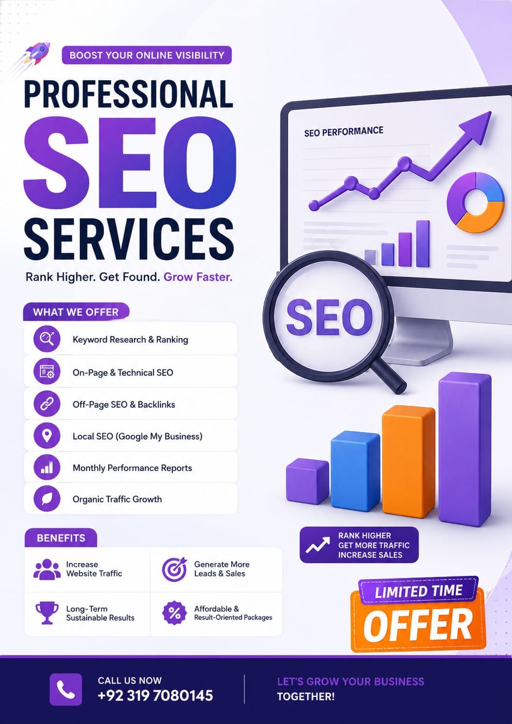 SEO by Haleema Facebook ad: Chat with us