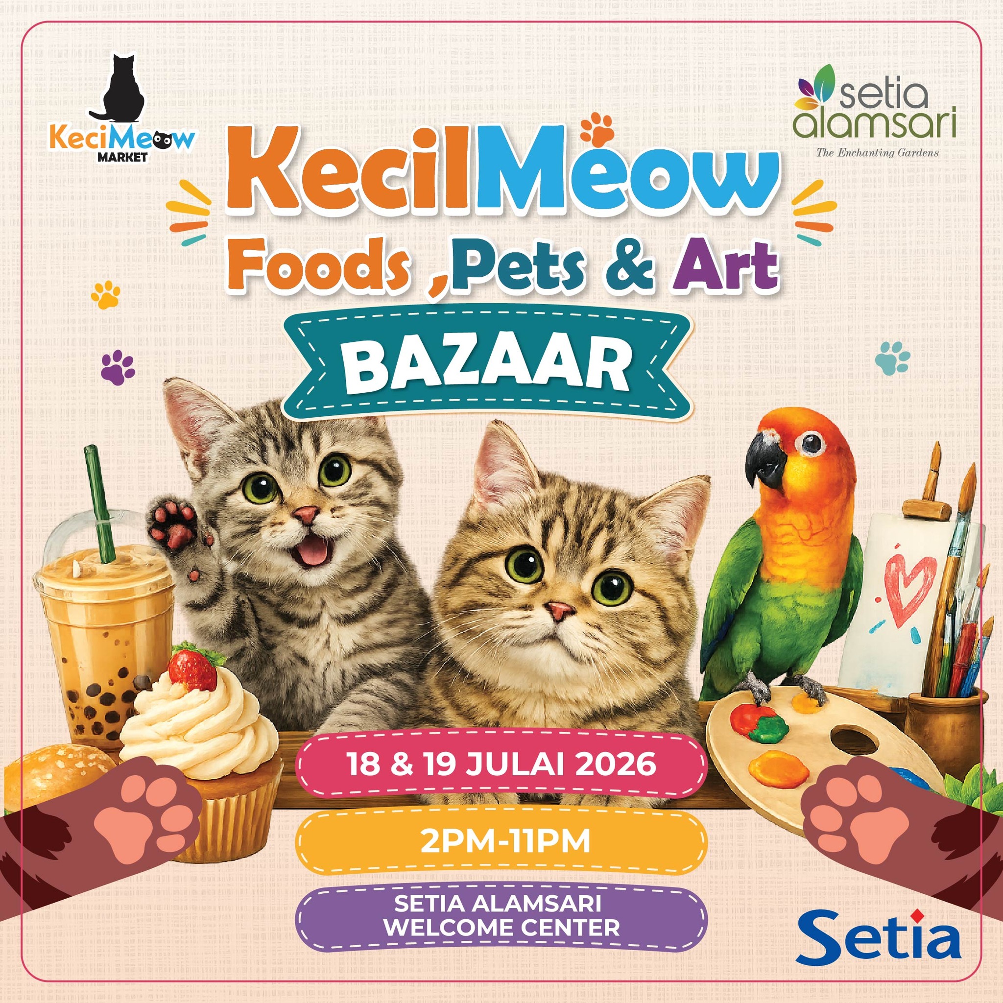 KeciMeow 可吉喵市集 Facebook ad