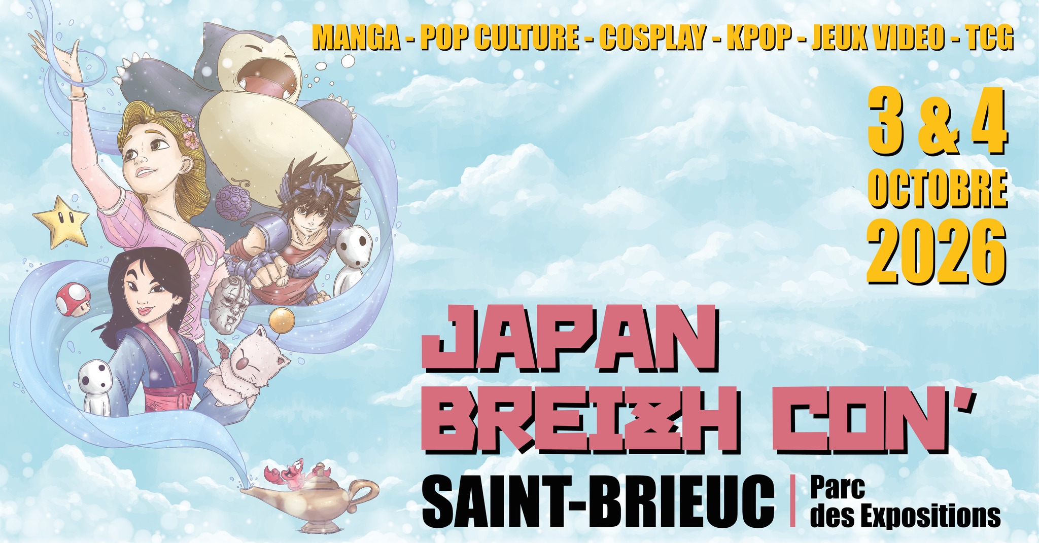 Japan Breizh-Con' Facebook ad: 4e Saint-Brieuc Japan Breizh Con'