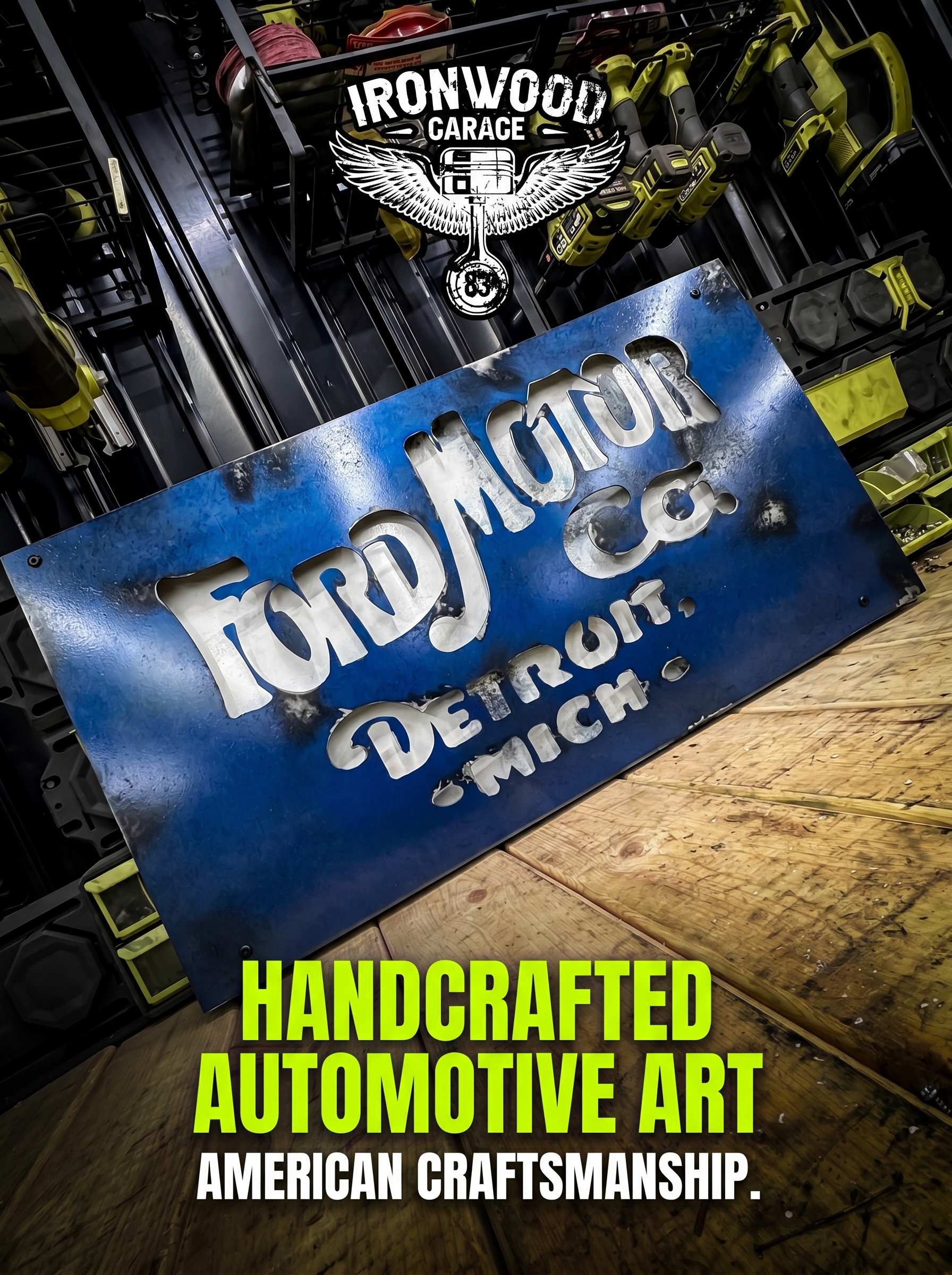 Ironwood Garage Facebook ad