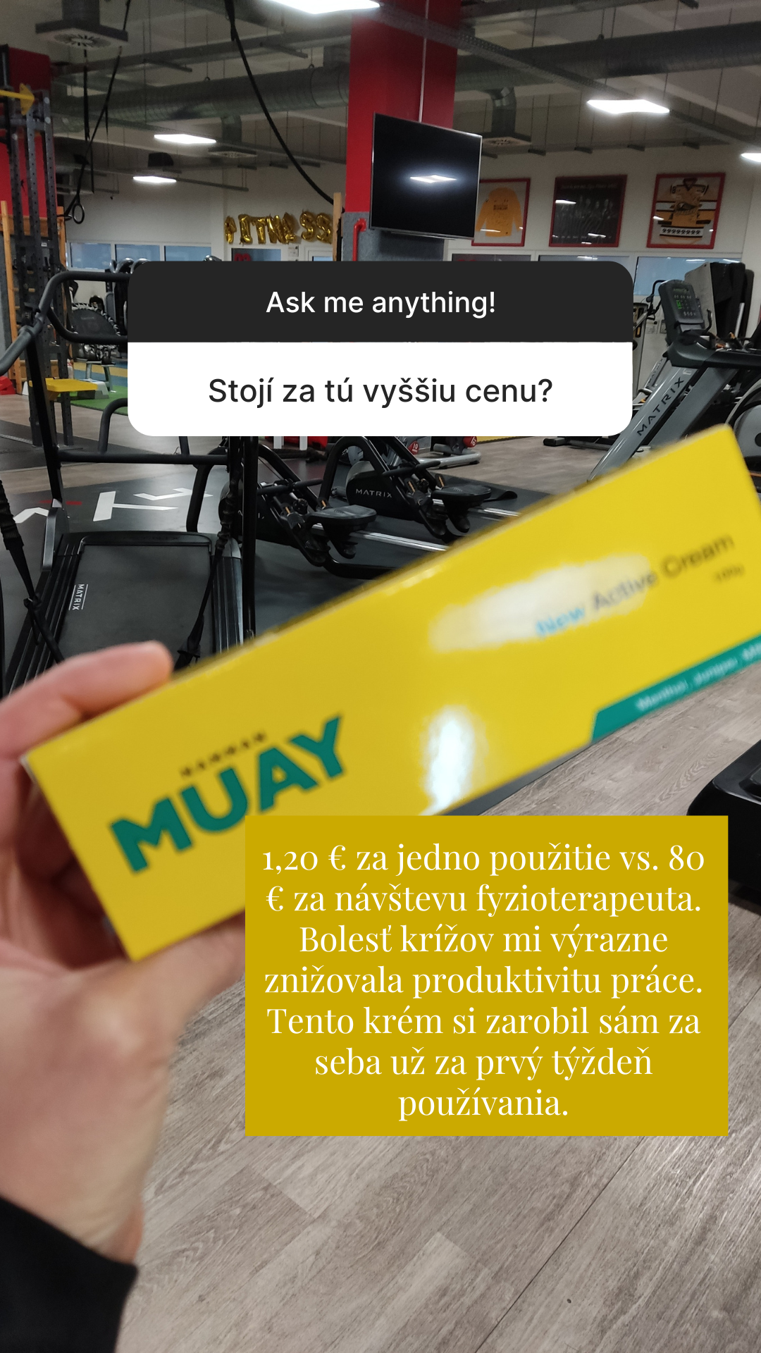 Namman Muay Slovensko Facebook ad