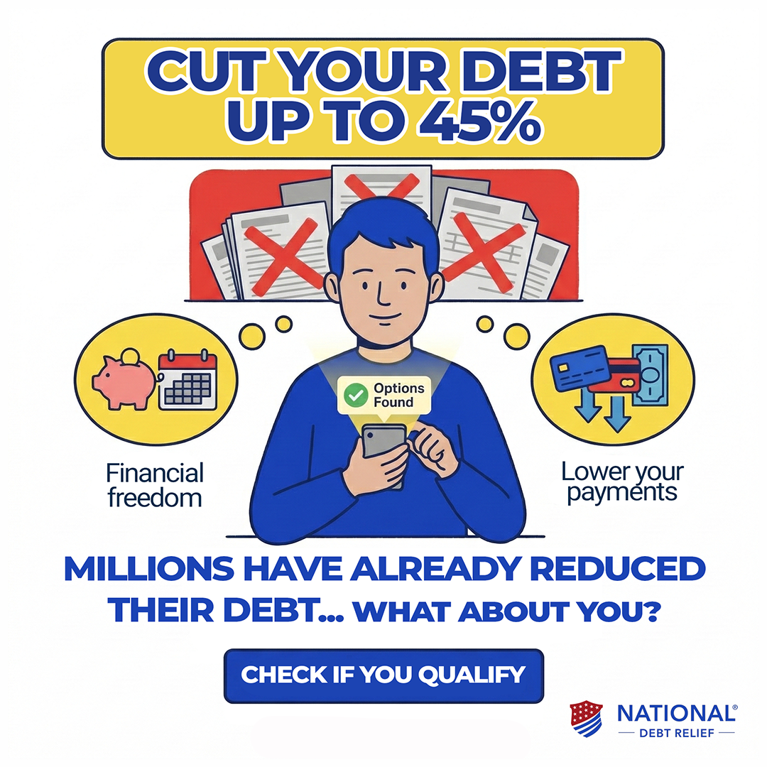 Debt Relief Karma Facebook ad