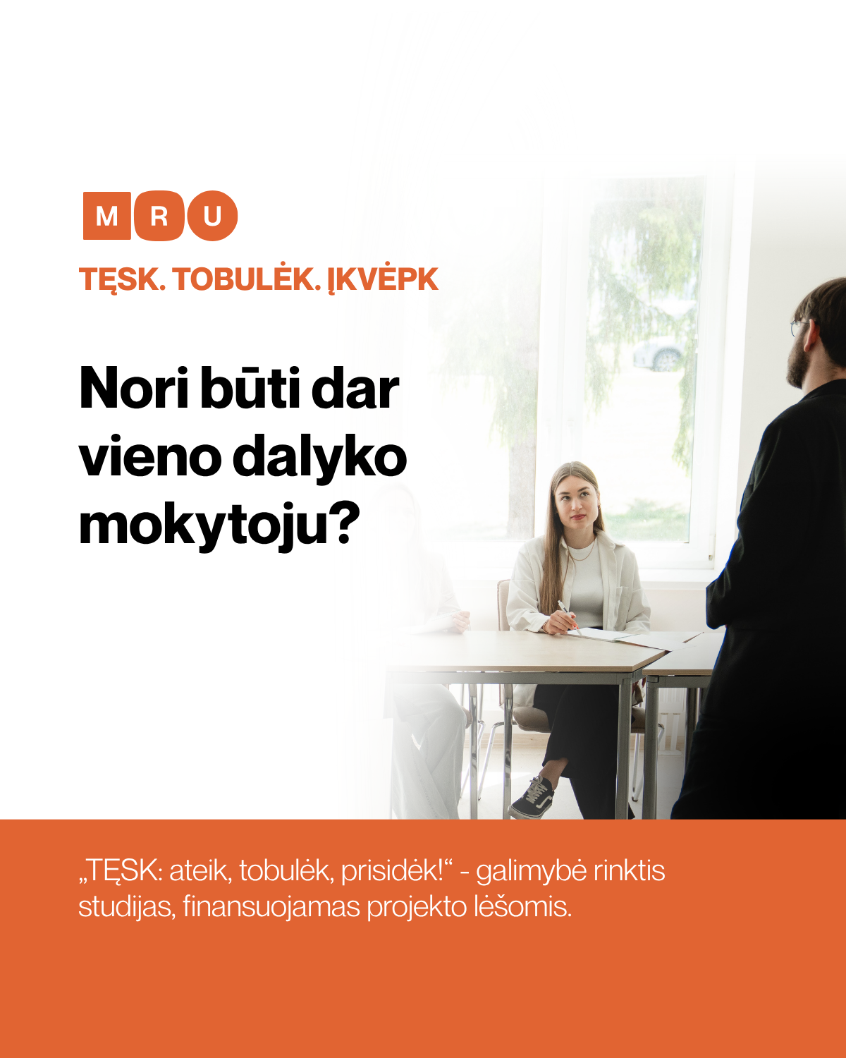 Mykolo Romerio universitetas Facebook ad from Jul 21, 2026