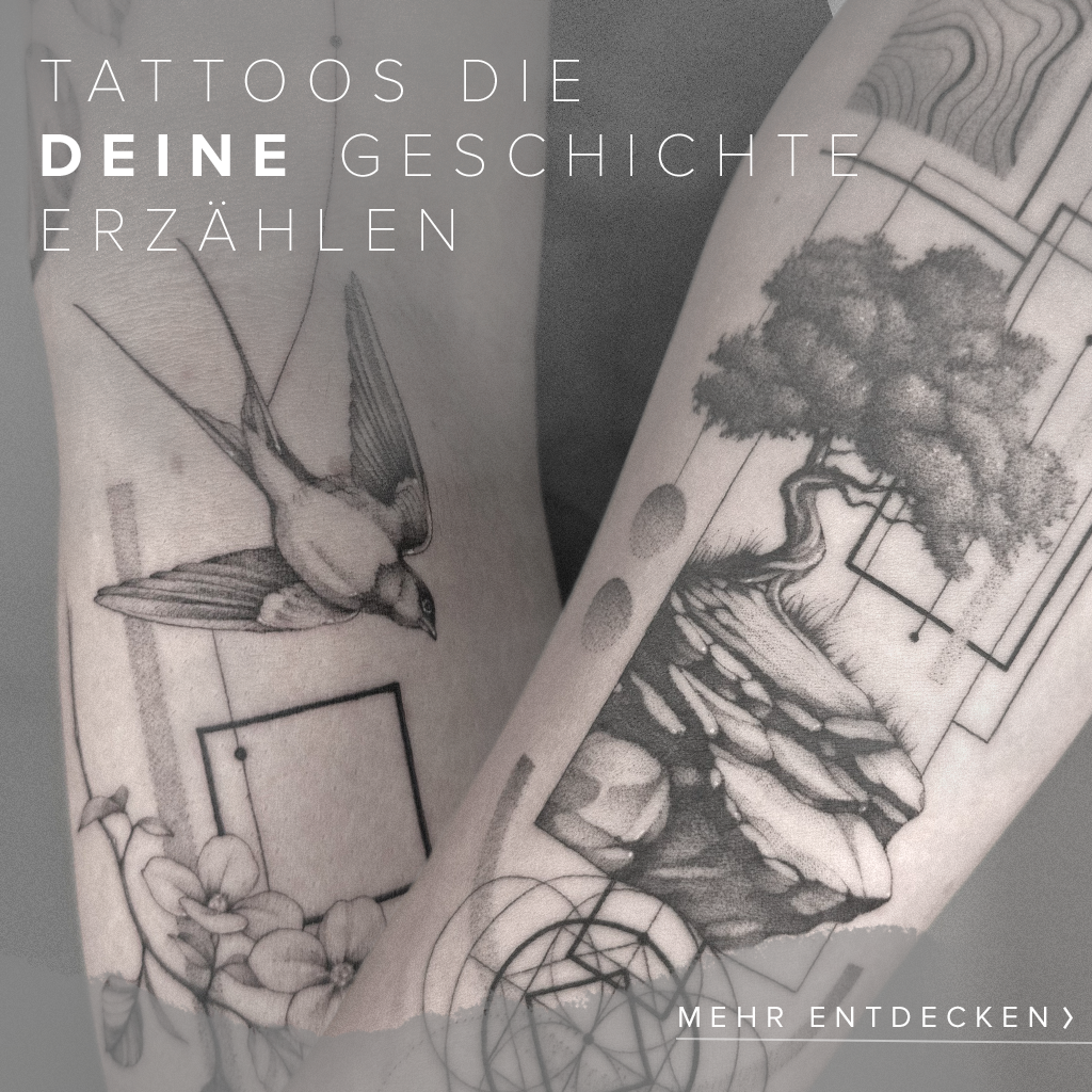 Marvin Fitzner Facebook ad: Tattoos, die DEINE Geschichte erzählen!