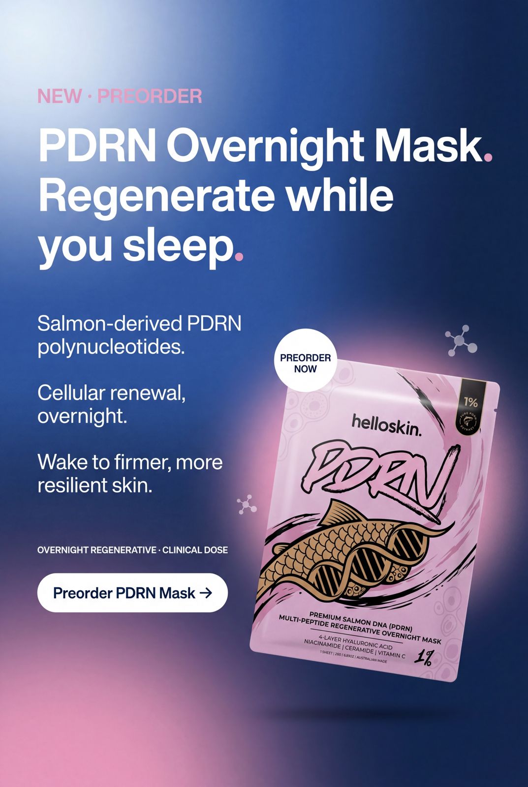 Helloskin Facebook ad