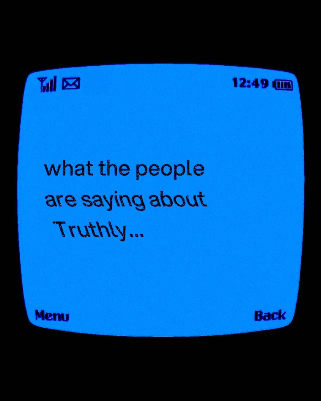 Truthly Facebook ad: Truthly exists to help you think deeply, see…