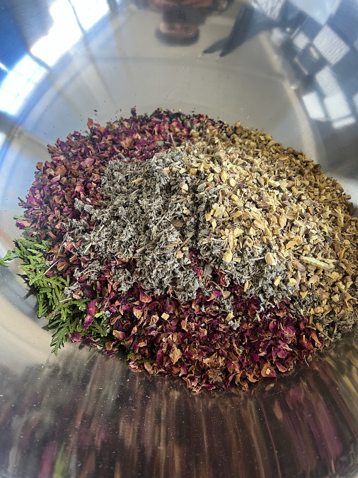 Tootsie's Tea Facebook ad: I love blending Indigenous Heart.