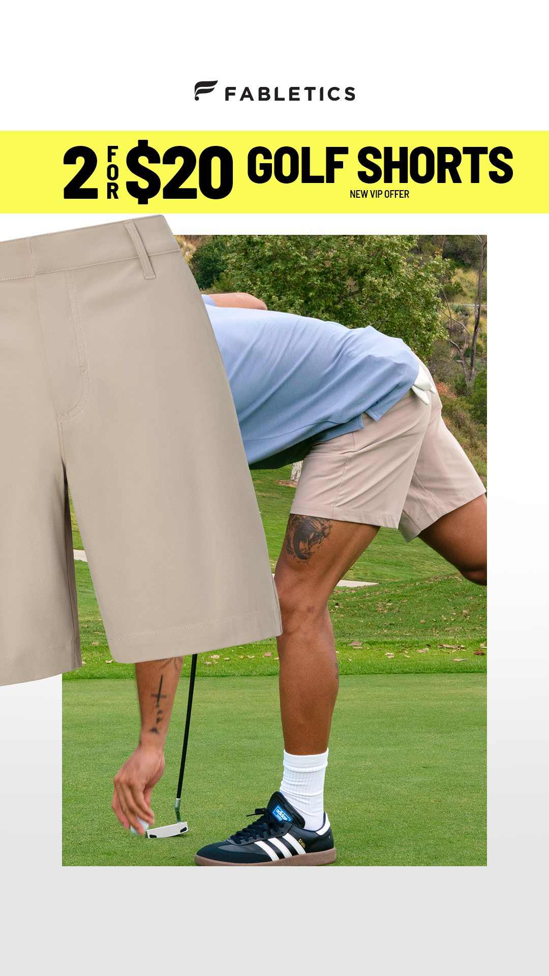 Fabletics Men Facebook ad