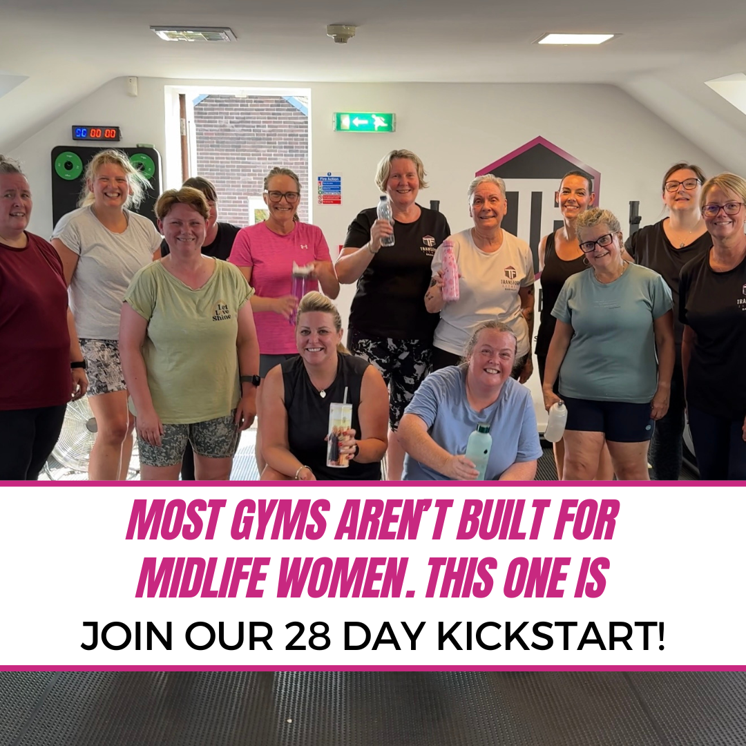 Transform Fitness Barnsley Facebook ad: Strength Training For Midlife Women
