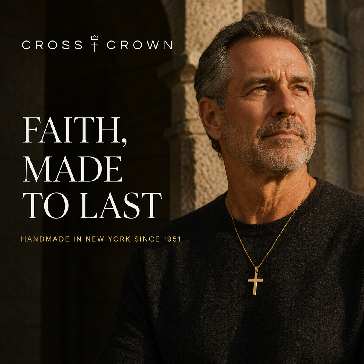 Shop Cross Crown Facebook ad: Buy It Once, Wear It Forever