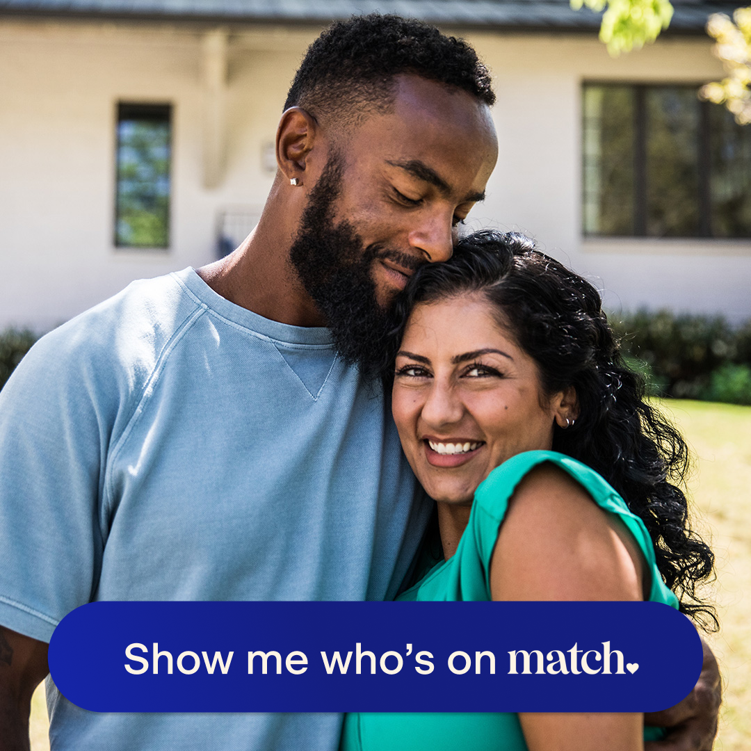 Match Facebook ad: Try Match.