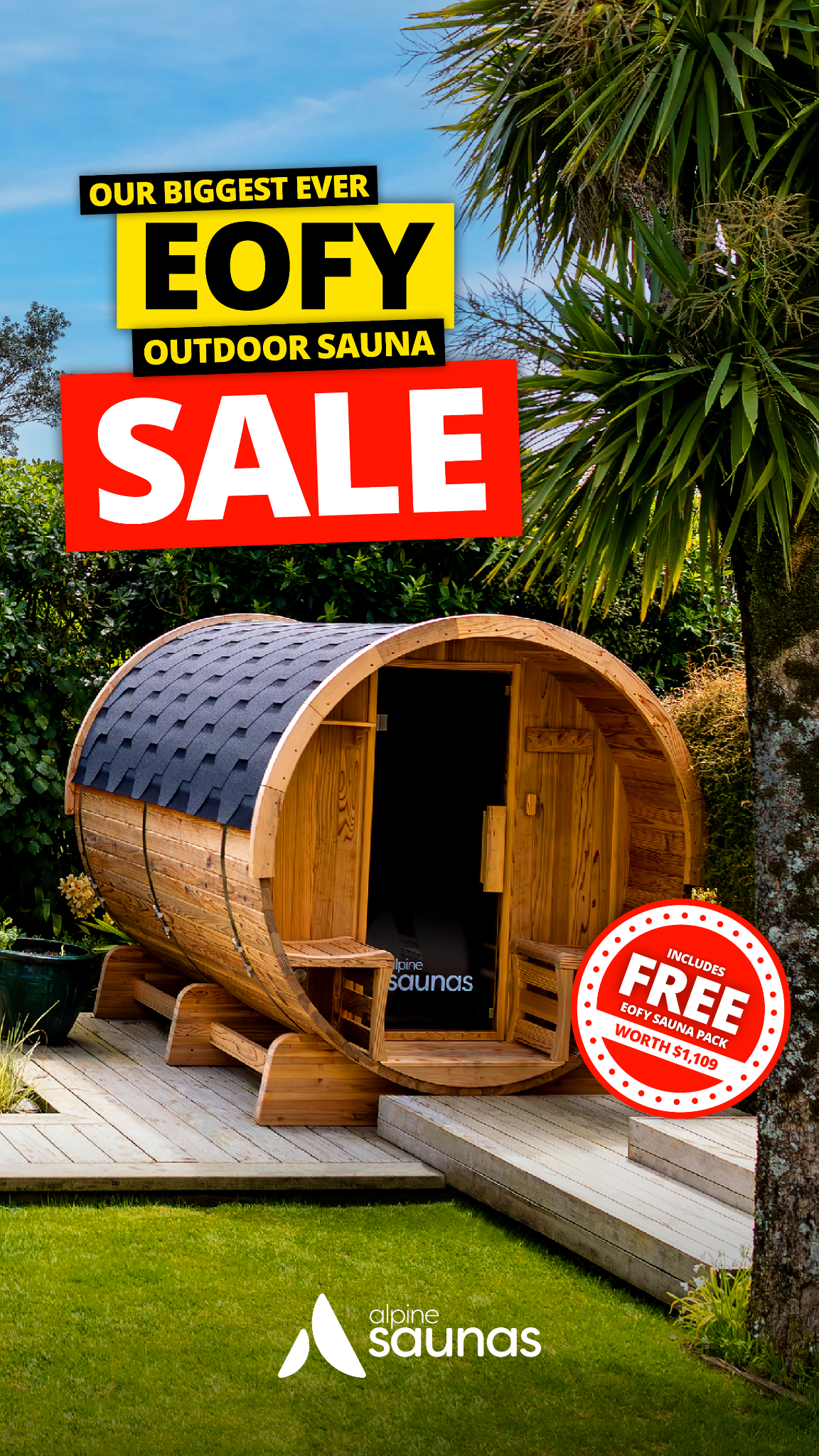 Alpine Spas AU Facebook ad