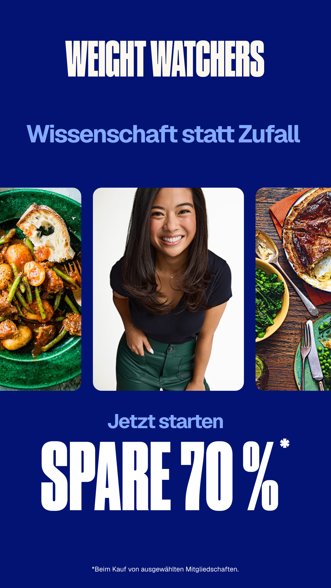 WeightWatchers Facebook ad