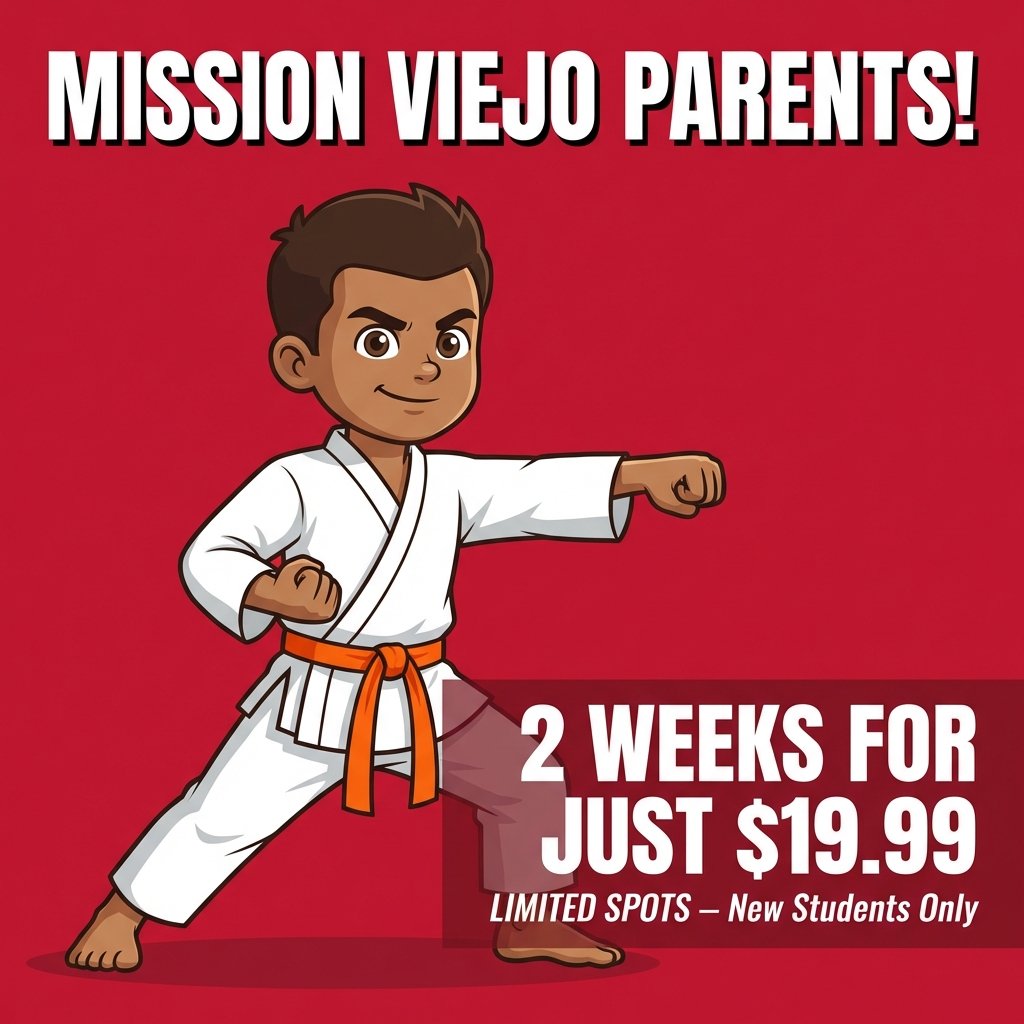 The 1-2 Punch Family Martial Arts & Fitness Center Facebook ad