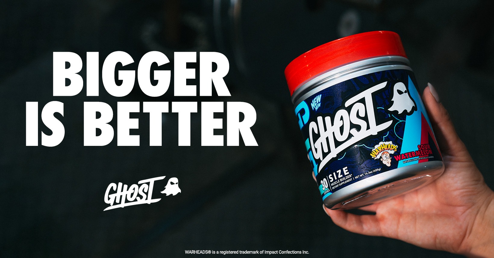 GHOST Facebook ad