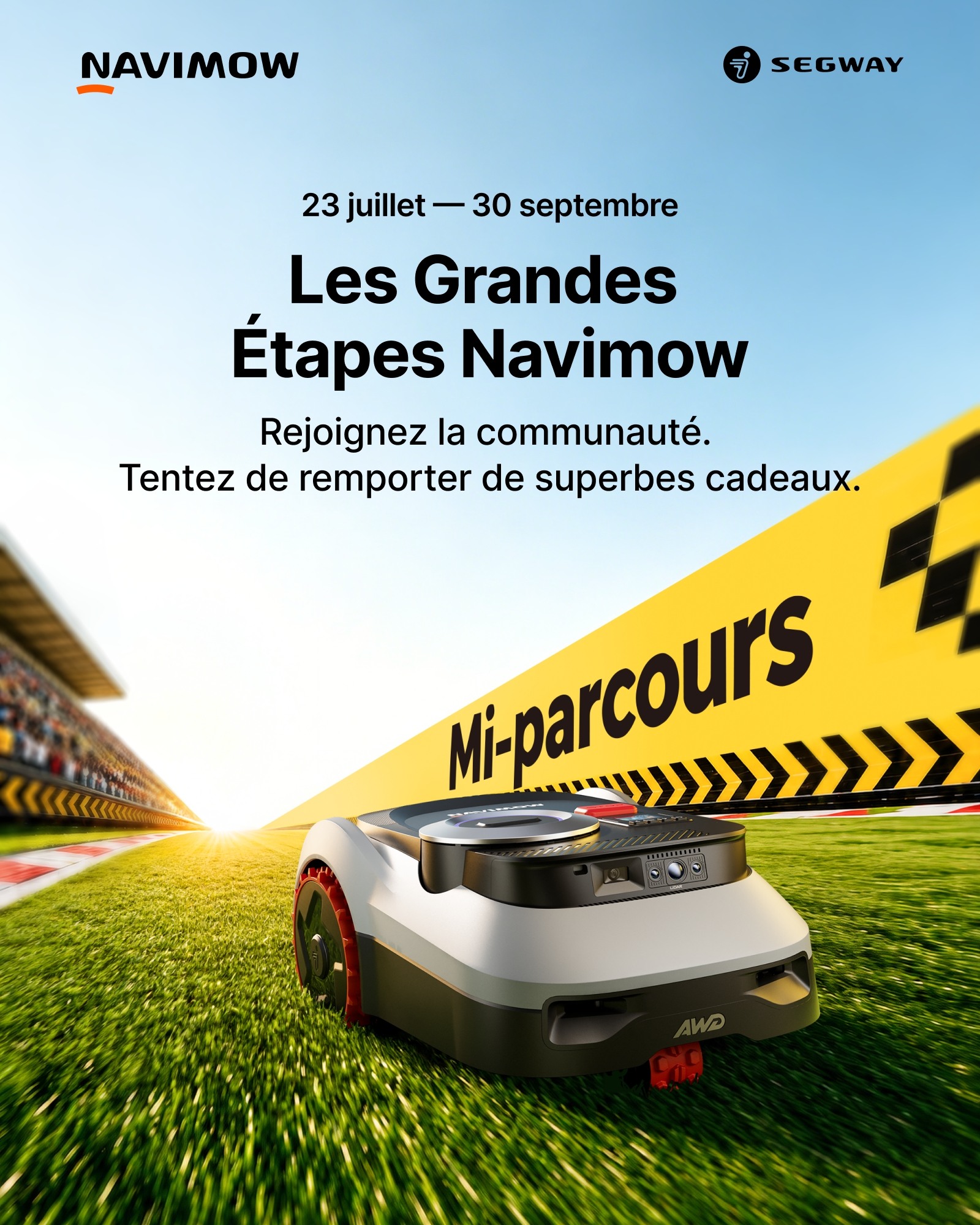 Segway Navimow FR Facebook ad