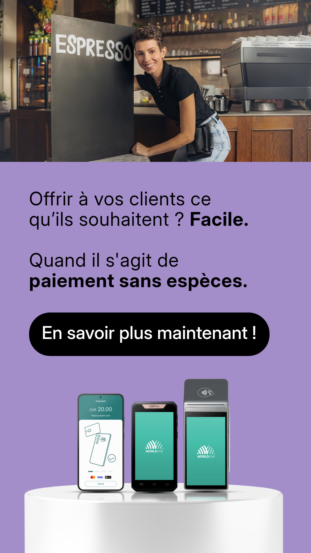 Worldline Switzerland Facebook ad