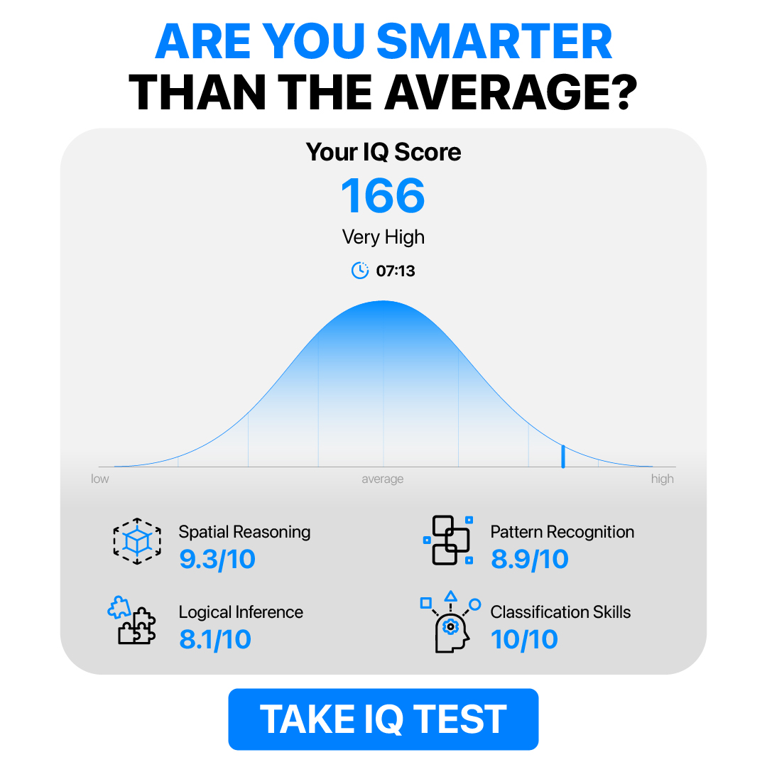 My IQ Facebook ad