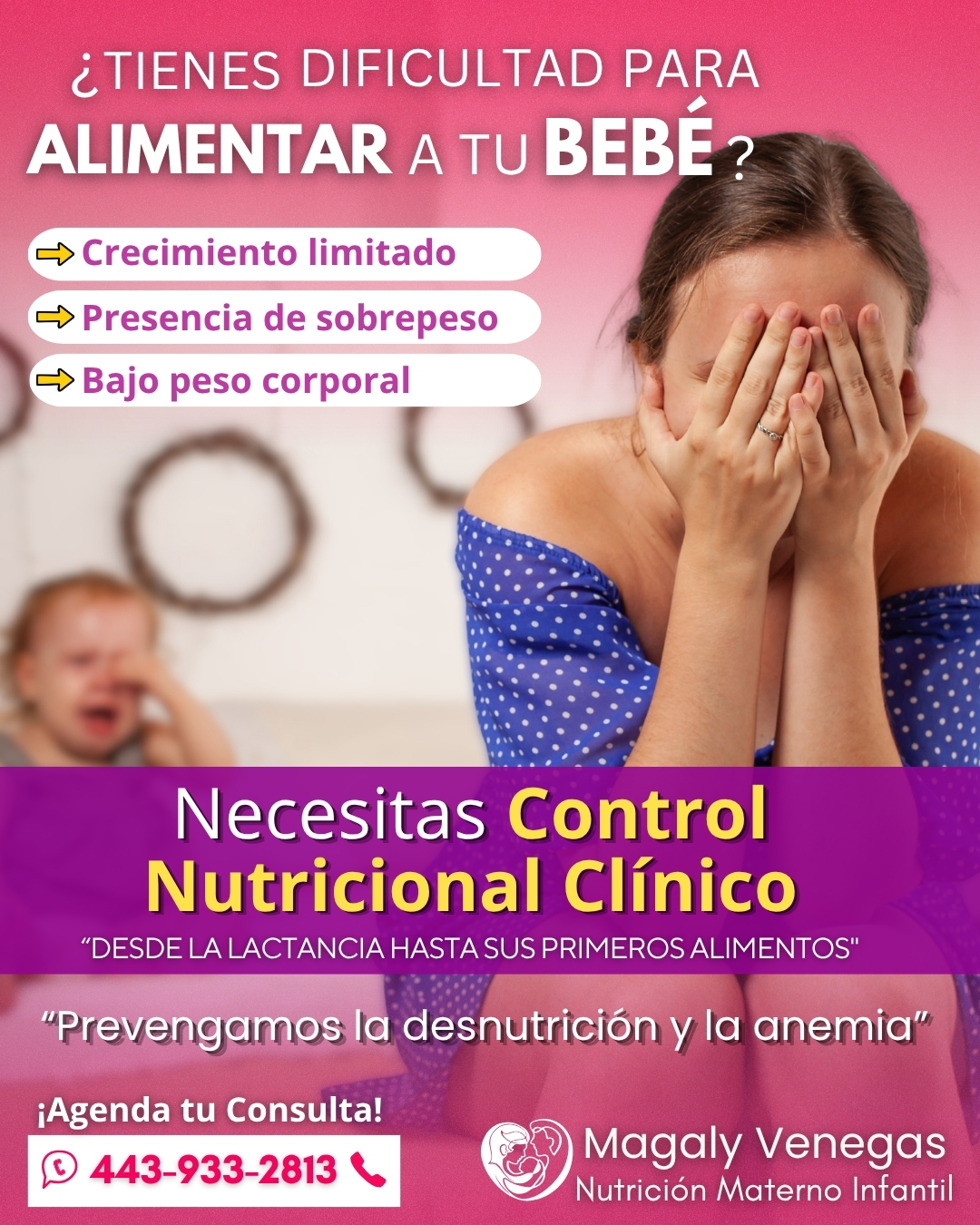 Magaly Venegas Nutrición Materno Infantil en Morelia Facebook ad from May 7, 2026